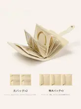 高級感あふれるジュエリーポーチ【耳飾り・ネックレス・指輪収納可・持ち運び便利】