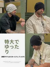 夏用 極薄 通気性光頭帽【ファッション・ゆったりしたデザイン】