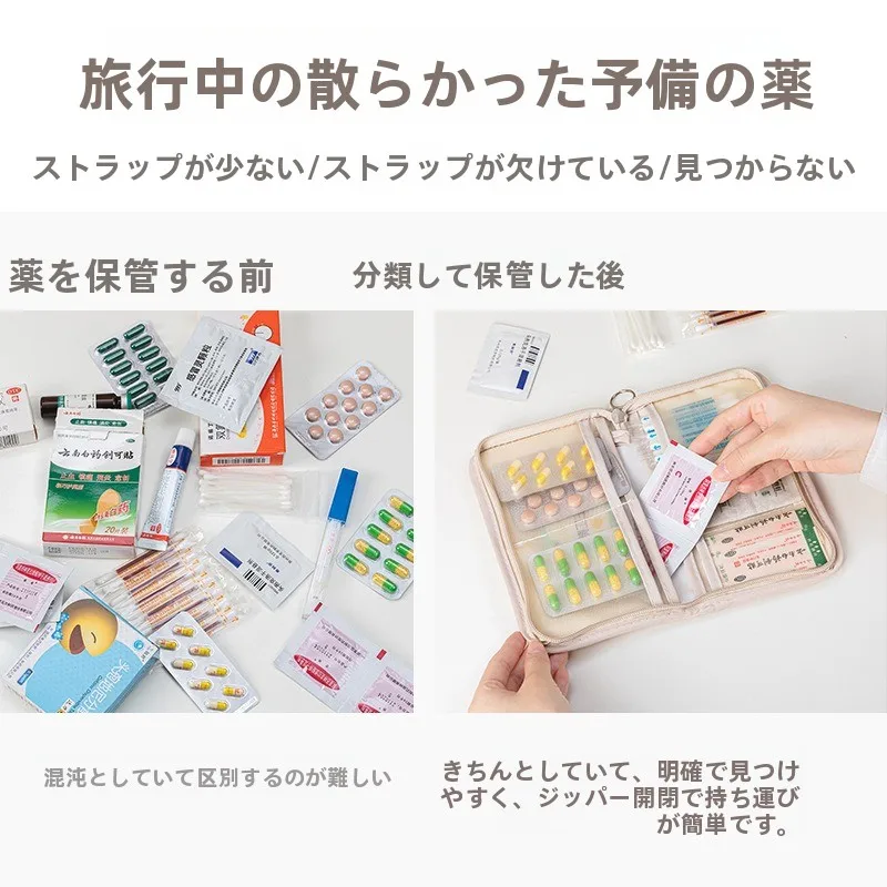 旅行用薬品収納ボックス：手作りと既製品のコスト・機能比較