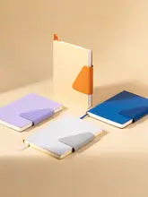 手帳 ノート 留め具付き レザー 厚手 2フォーマット ビジネス 学生 おしゃれ 卒業祝い ギフト 「Nusign」
