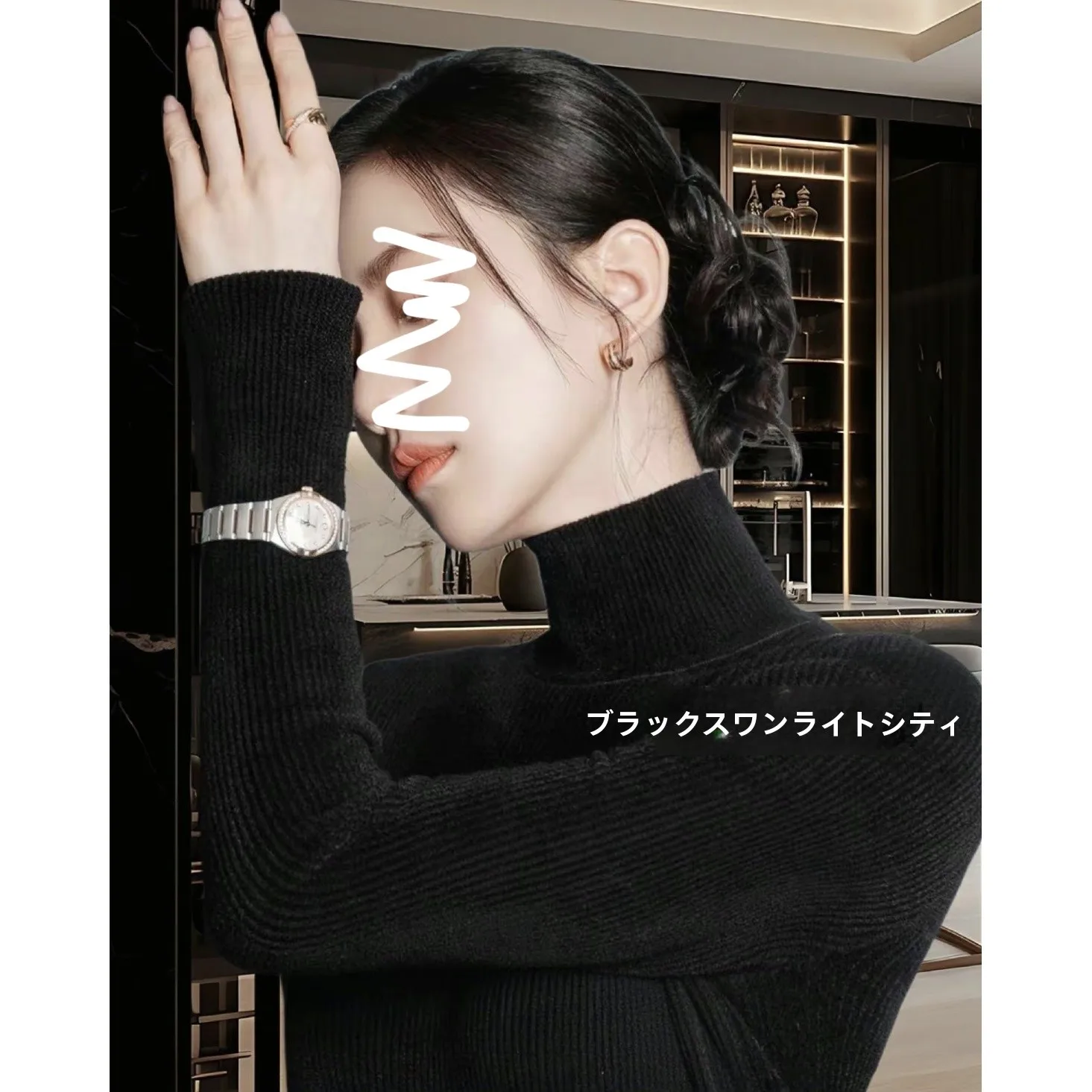 大人可愛い服 50代コーデの完全ガイド｜ハイネックニットの選び方と着こなし