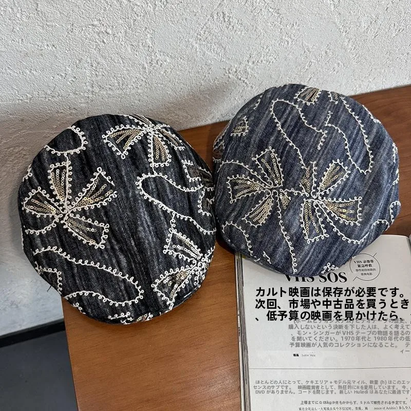 30代から40代の男性にぴったり？「刺繍花柄デニムキャップ」が実は、おっさんらしさを演出する秘密兵器とは？