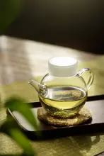 耐熱高硼珪酸ガラス製 茶器【フィルター付き・家庭用・ハーブティー用】