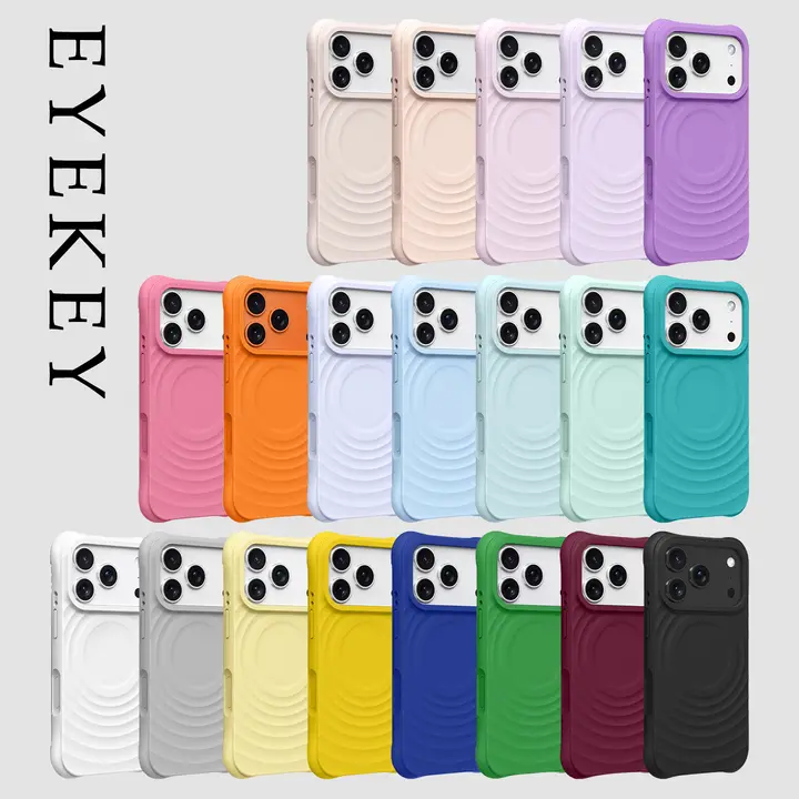 液体シリコン製 スマホケース【フラットデザイン・Apple 容器対応・全包囲保護】