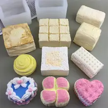 千層四角形パン型【食品グレードのシリコン製・DIY手作り・焼き菓子用】
