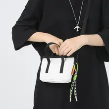 かわいいミニ手提げトートバッグ【男女兼用・帆布・ショルダー対応】
