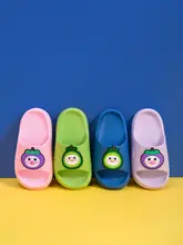 かわいいデザインのカートゥーン子供用スリッパ【防滑・夏用・バスルーム・室内外兼用】