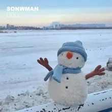 かわいい雪だるまぬいぐるみ【女の子への誕生日プレゼント・クリスマスにも最適】