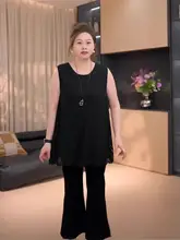 レディース 大きいサイズ レース  インナーキャミソール【ゆったりシルエット・ノースリーブ・カジュアル】（セットアップ対応）