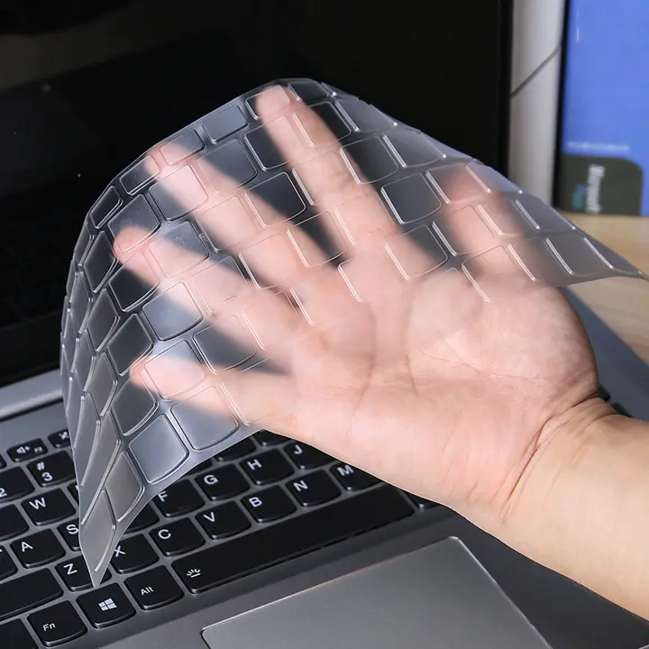 ノートパソコン用キーボードカバー【防塵・シリコン製・柔軟性あり】