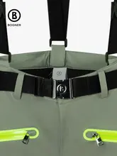 BOGNER 秋冬用ストレートシルエットのバックル付きスキー用パンツ【単層・男女兼用】
