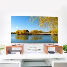 天然木製 テレビ用モニター台【収納スペース付き・オーディオ機器置きラック・高置きタイプ】