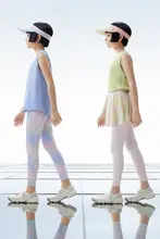 快適な履き心地の子供用ヨガパンツ【速乾・抗菌・ムレにくい】（セットアップ対応）