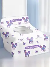 Badigo 防水の使い捨てトイレマット【加厚・全カバー・個包装・旅行用】