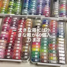 透明整理ボックス【拼豆用・分けて収納できる美甲・ビーズアクセサリー用】（セットアップ対応）