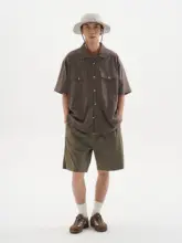 ハーフパンツ メンズ ユニセックス 吸汗速乾 アウトドア キャンプ ヴィンテージ 「BUTTBILL」