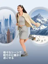 Bosideng 軽量で暖かいダウンジャケット【春秋用・アウトドア・女性向け・90%白鹅绒】