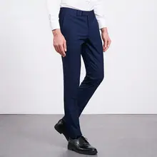 ビジネスウールパンツ【秋用・チェック柄・フォーマルスタイル】（セットアップ対応）