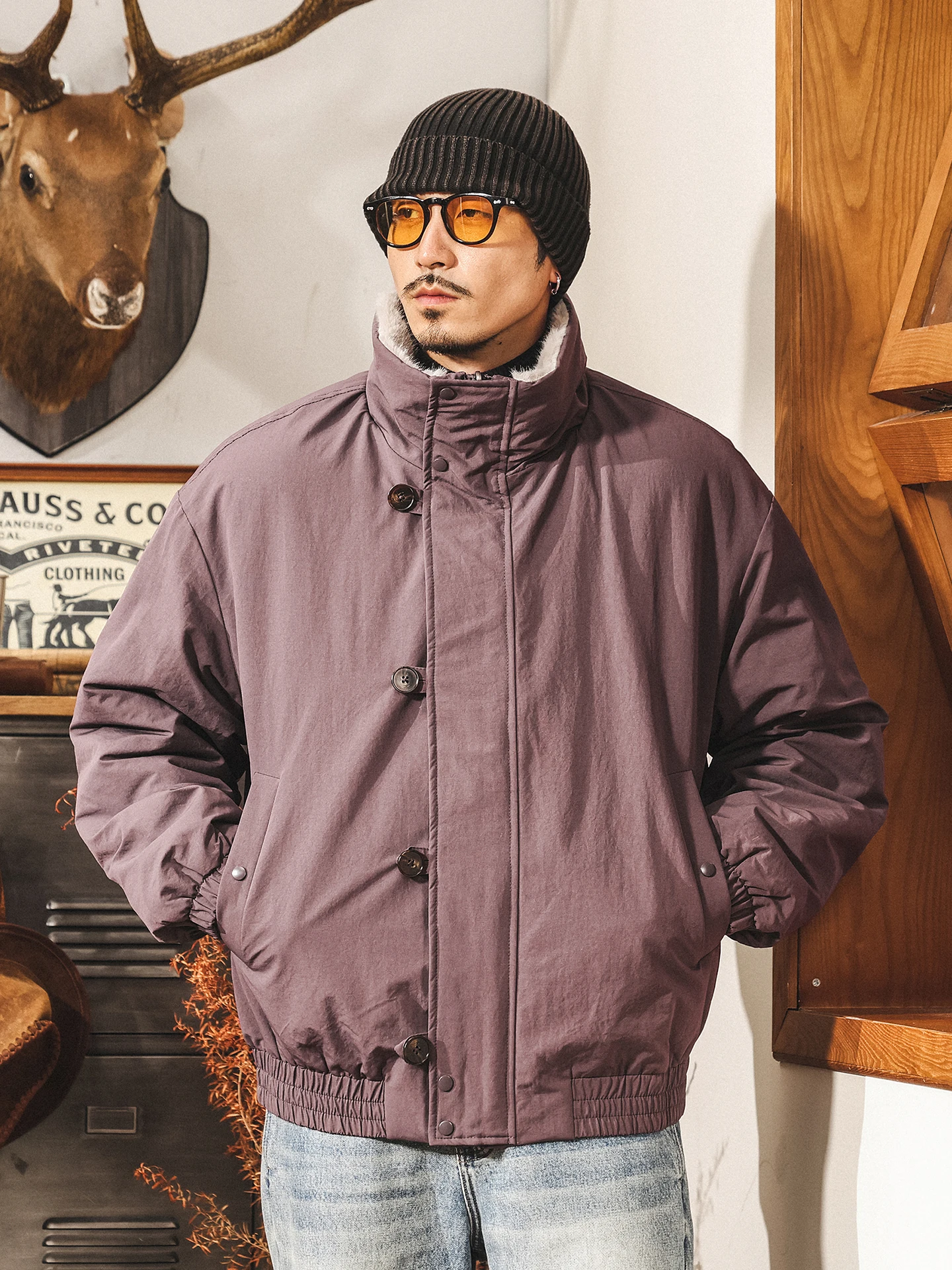flannel jacket は冬に着るのか？リバーシブルコットンジャケットで答えを知る