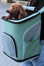 大容量ペットリュック【通気性・猫用・犬用・お出かけ・肩掛け】
（セットアップ対応）
