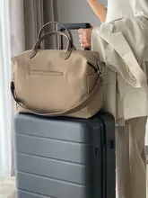CENGE ナイロン レザー製 ノートパソコン用トートバッグ【大容量・男女兼用・旅行・出張用】