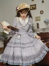 大きいサイズ ワンピース 日常用 女性向け エレガント ロリータスタイル