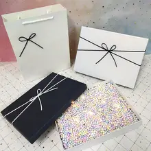 高級感ある誕生日ギフトボックス【大サイズ・衣類やスカーフの包装に最適】