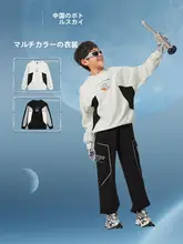LINING 春季用キッズカジュアルパーカー【リフレクター・ゆったりデザイン】