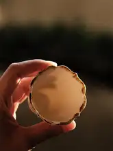 手作り 陶器製茎纹デザインカップ【シンプル・香りを楽しむ用】