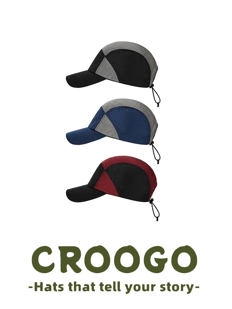 スナップバックキャップの選定基準：CROOGOの速乾薄手ダックビルキャップが解決するアウトドアの悩み