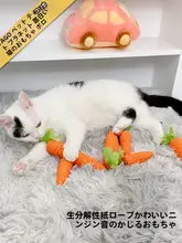 猫用おもちゃ【自動お楽しみ機能・噛みごたえあり・音声付き】