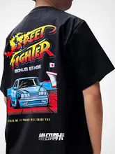 ストリートファイター キャラクター Tシャツ【短袖・JDM文化・レトロカー】