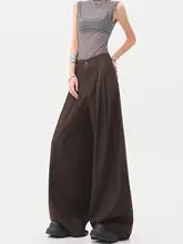 美ラードカラーのウエストゴム付きフレアパンツ【レディース・春夏用・ロング丈】