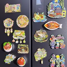 杭州旅行の3Dデザイン冷蔵庫マグネット【個性的な記念品・装飾用】