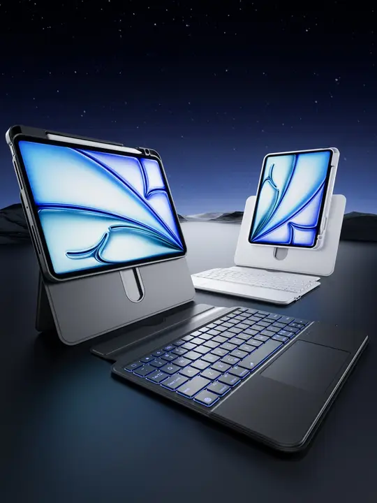 iface mall iPad用マグネット着脱式保護カバー【極薄・Bluetooth対応・分離型キーボード・11インチ対応】