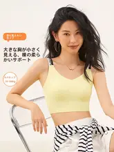 高強度 レディース ヨガスポーツブラ【胸パッド付き・防震・一体型】