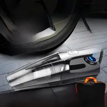 車載用 ワイヤレス掃除機兼用エアポンプ【強力吸引・充電式・多機能】