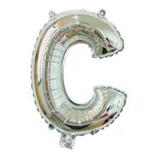 吊るし可能な銀色文字入りバルーン【結婚式・誕生日パーティー用・極薄デザイン】