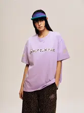 半袖Tシャツ ユニセックス コットン 豹柄 クローパッチ クルーネック ルーズ カジュアル 夏 「SuaMoment」