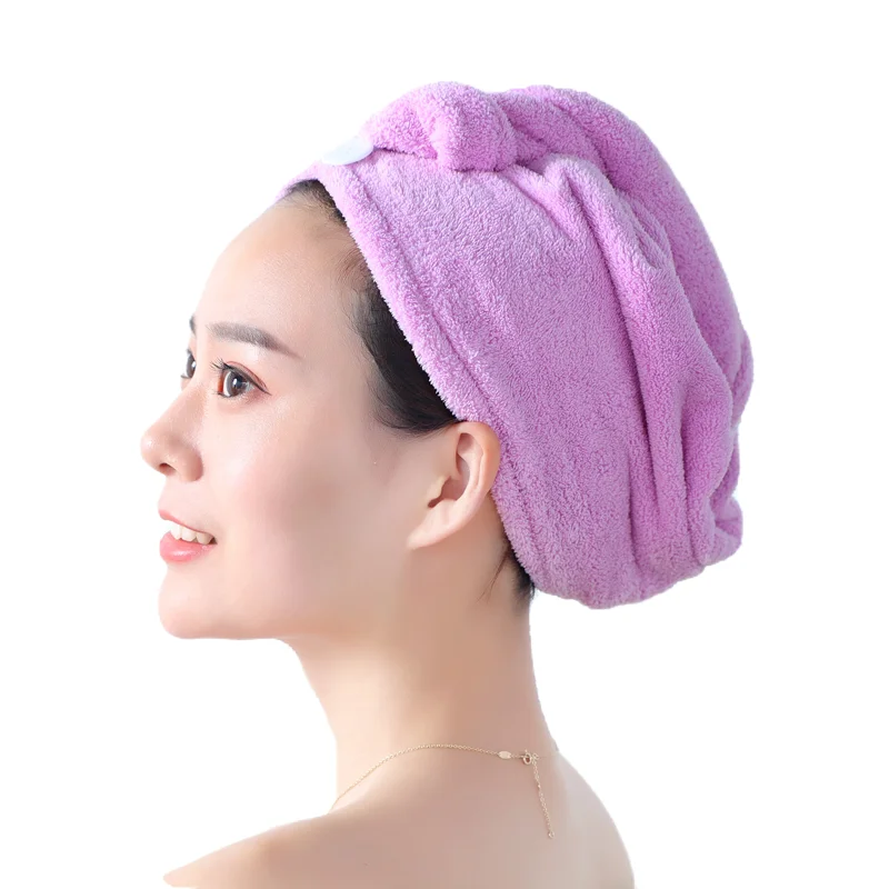 超吸水ドライヘアキャップ【厚手・かわいいデザイン・長髪・短髪対応】