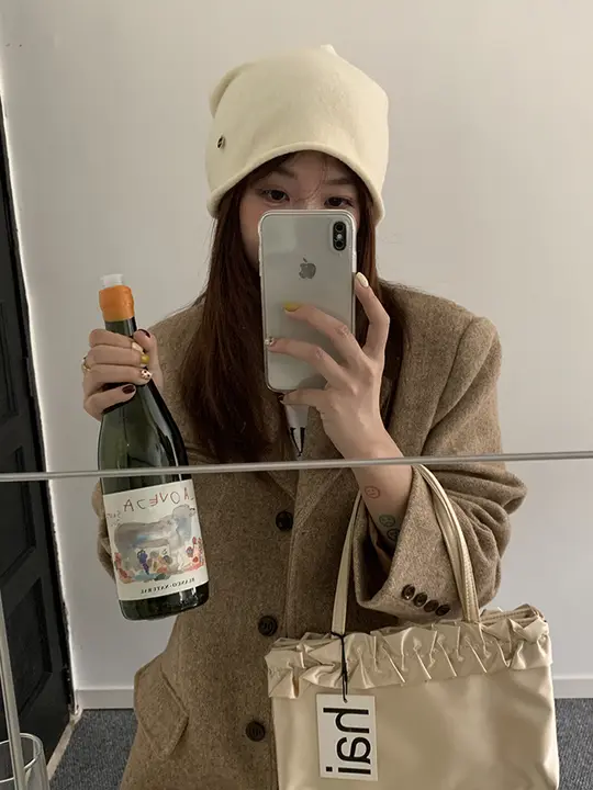 秋冬用 ニット帽【ゆったりサイズ・女性用・冷たい風に最適】（セットアップ対応）