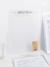 透明アクリル製 A4用ファイルホルダー【学生用・書字板・メニューホルダー】