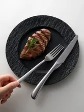 ミリタ304ステンレススチールデザートフォーク＆スプーン【高級西洋食器3点セット・ステーキ用】