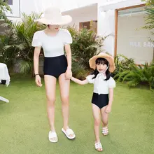 親子用 女の子用ワンピース水着【可愛いプリンセスデザイン・ビーチ用・女児用】
