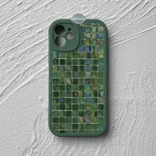 水彩風デザインのスマートフォンケース【iPhone・Huawei・Xiaomi対応・羊革調】