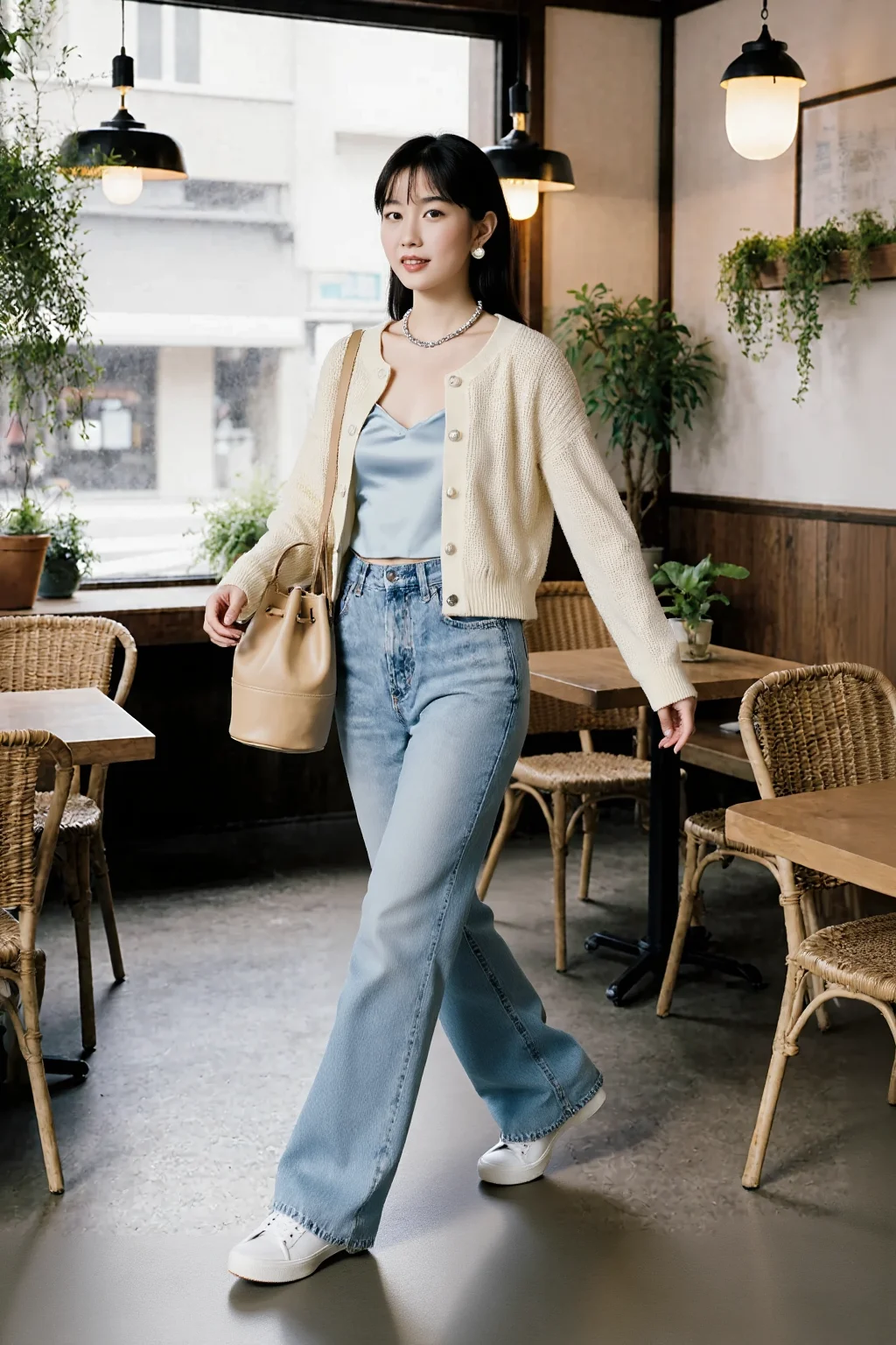 大人可愛いの本質とは？ハイネックTシャツで自然な美しさを実現