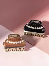 華やかな装飾の小型ヘアアクセサリー【3cm・4.5cmサイズ】