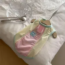 夏用ペット用ワンピース【通気性抜群・毛が絡みにくい・小型犬用】（セットアップ対応）