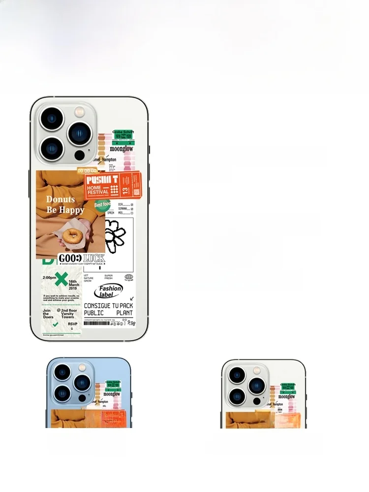 スマホカバー デザインで悩むなら、この「可愛いイラストデザインの透明スマホケース」が救う！