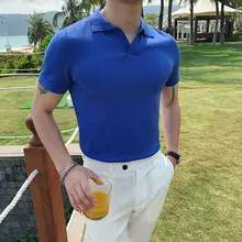 メンズ 夏用ポロシャツ【ビジネスカジュアル・ショートスリーブ・プレーンカラー】